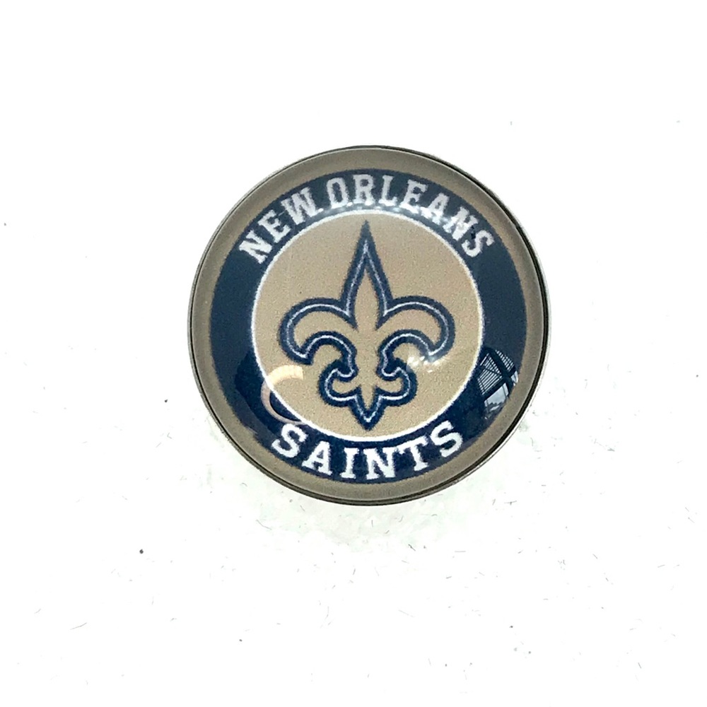 NewOrleans Saints football snap 18mm gingersnaps ASN20